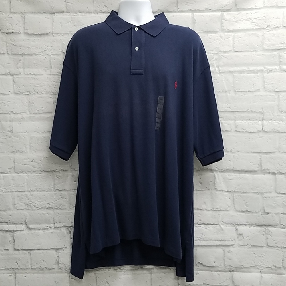 NWT Polo Ralph Lauren Tall/Long Polo, Mens Lt D5C